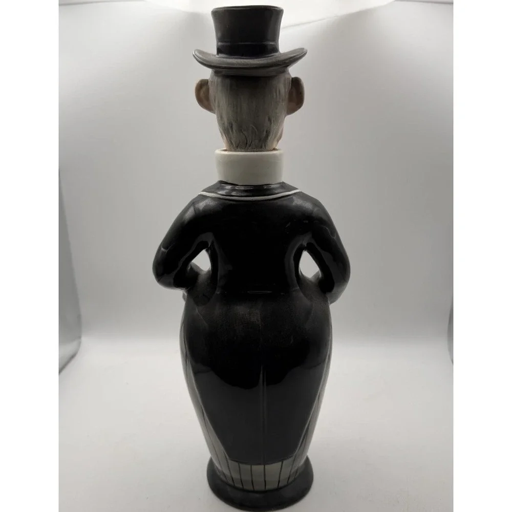Vintage Shields Japan Gentleman Gin‎ Decanter Figural Bottle 12
